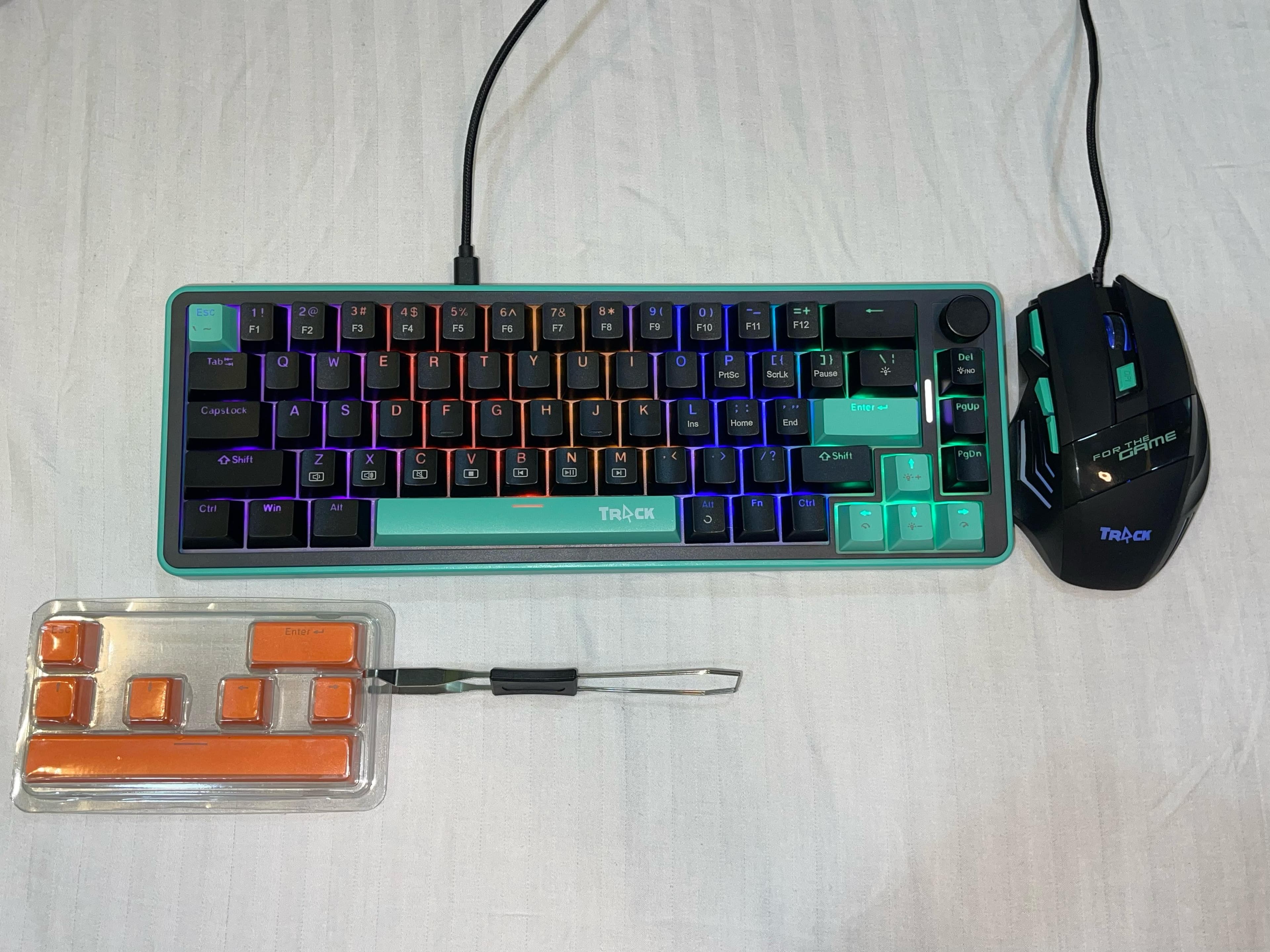 Track TK-586 Apollo Mechanical Keyboard Set (Comes with Gaming Mouse) - Image 4