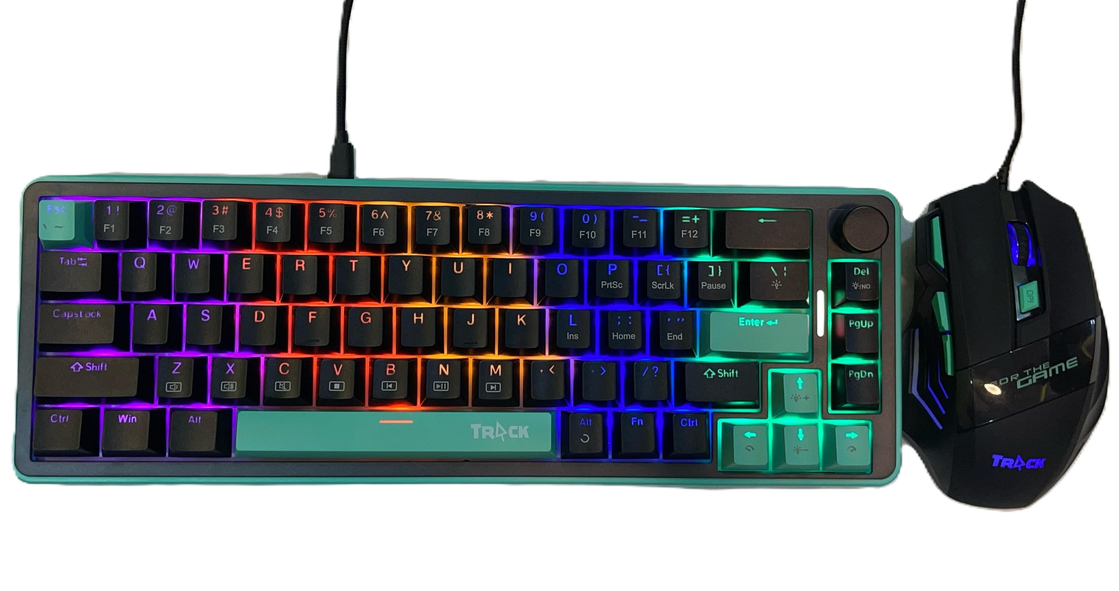 Track TK-586 Apollo Mechanical Keyboard Set (Comes with Gaming Mouse) - Image 2