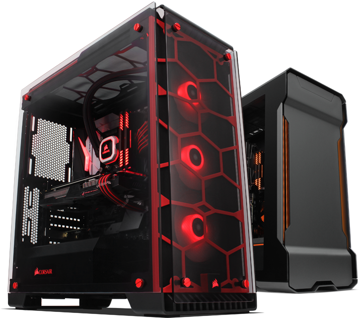 High-quality PC build showcasing premium components